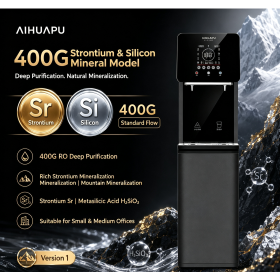 Aihuapu AHP-S4 Commercial Strontium Hydrogen Silicon Mineral Water Purifier